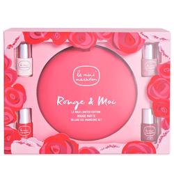 Le Maxi Rouge & Moi, Gel Manicure Set (Limited Edition), Le Mini Macaron